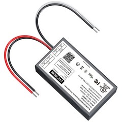 24V Dimmable LED Driver, 60W Triac ELV/MLV Transformer Compatible with…