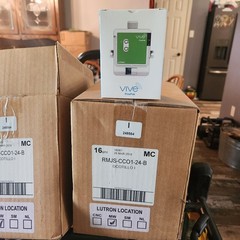 Lutron RMJS-CCO1-24-B ***NEW SEALED CASE OF 16*** 12 CASES AVAILABLE