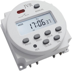 12V Timer Switch – Programmable, DC/AC/Solar Battery Powered | 12 Volt JVR Timer