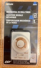 Woods 59745 59745WD 24-Hour Mechanical Converts A Wall Light Switch to Timer …