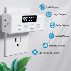 User-Friendly Countdown Timer with Repeat Function – Perfect for Home Use