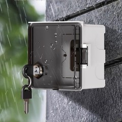 Waterproof Outdoor Socket Lock Box for Electric Vehicle Charger 86Type Model