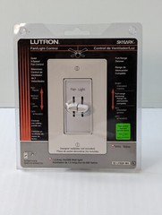 Lutron Skylark Single Pole Quiet 3 – Speed Fan & Light Control S2-LFSQH-WH NEW