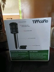Outdoor Light Sensor and Timer Power Outlet Hub Stake 6ft (28015)