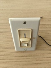 Lutron Skylark Contour LED+ Dimmer Switch Ivory 150W Single-Pole/3-Way CTCL