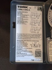 Tork NSI INDUSTRIES 1109A / 1109A Time Switch Indoor Installation 120/208-277V