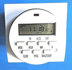 BN-LINK 7 Day Heavy Duty Digital Programmable Timer, FD60 U6, 115V, White