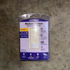 Lutron Motion Sensor Switch Single Pole MS-OPS2H-LA Light Almond – NIP