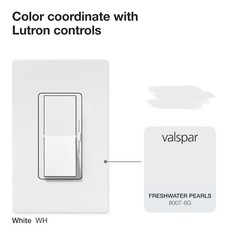 Lutron Maestro LED+ Dimmer Switch + Companion Dimmer Kit MACL-153M-RHW-WH