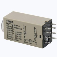 Dc 24v H3y2 Time Delay Relay Solid State Timer 30s Dpdt W Socket