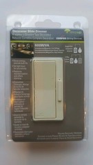 Cooper wiring devices DI06P-A-K 600W/VA 120V/AC, 60Hz Decorator Slide Dimmer…