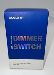 Slide Dimmer Light Switch Control 300W Dimmable LED / CFL – UL Listed White