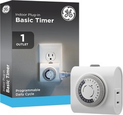 Hour Indoor Plug in Mechanical Outlet Timer