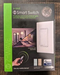 NEW GE/ENBRIGHTEN IN-WALL Z-WAVE PLUS SMART PADDLE SWITCH 14291-4 WIRELESS