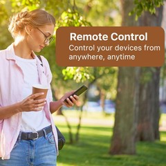 THIRDREALITY ZigBee Smart Plug 4 Pack with Real-time Energy Monitoring,15A Outle