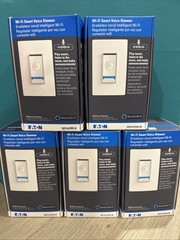 Eaton WFAVD30-W Smart Voice Dimmer – Set Of 5 – Brand New – Alexa Built In