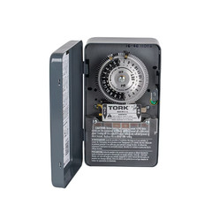 TORK 40 -Amps 120/277-volt Indoor Programmable Digital Lighting Timer