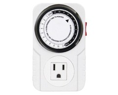 Titan Controls Apollo 6 One (1) Outlet 24 Hour Mechanical Timer – Hydroponics
