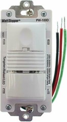 Wattstopper PIR Wall Incandescent Fluor Ballast Occupancy Sensor light almond