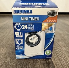 BRINKS EZ-Dial Mini Timer 30 minute intervals NEW