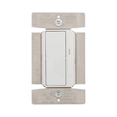 Eaton DI10P-W Decorator Slide Dimmer White Single-Pole 3-Way 1000W