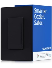 Smart Dimmer Light Switch DTR30, Single Pole or 3 Way, 2.4GHz Wi-Fi Touch Dim…