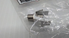 On Q Legrand WP3479-WH F Connector WHITE Non Recessed Nickel Coupler FREE SHIP b
