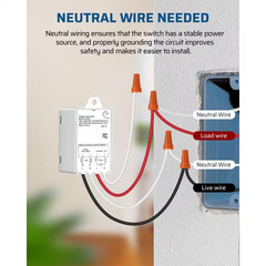 15 Amp 120-Volt 120-Min Indoor Wireless Remote Control Countdown Timer Switch Ne