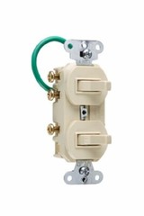 Legrand Pass & Seymour 696-IG 696IG Single-Pole + 3-way Combination Switch, 15A