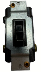 Cooper Dark Brown Single Toggle Wall Light Switch 15A, 120V **Free Shipping**