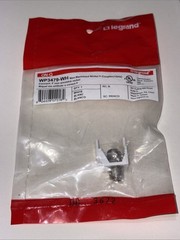 On Q Legrand WP3479-WH F Coaxial Connector White Non Recessed Nickel Coupler (1)