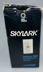 LUTRON SKYLARK DESIGNER SLIDE FAN SPEED CONTROL 3Way 600 Watt