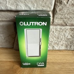 3 Lutron DVCL-153PR-GR Dimmer Wall Switch – Gray