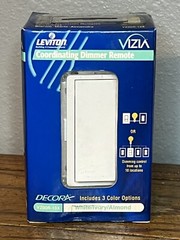 LEVITON VIZIA COORDINATING DIMMER SWITCH VZ00R-10X