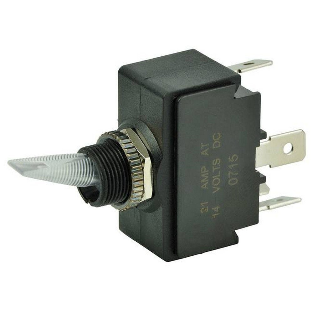 BEP SPST Lighted Toggle Switch – Red LED – 12V – ON / OFF – 1001906