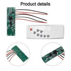 Wireless and Wired Compatible Solar Light Control Board with Motion Sensor