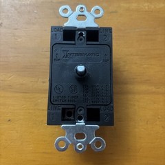 Intermatic FF15M 15 Minute Spring Wound Timer with Aluminum Switch Plate 120/277