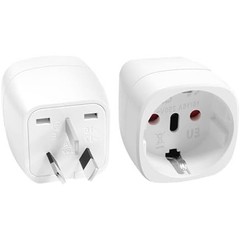 Dual Australian Adapter Travel Converter for EU Brazil Germany to China