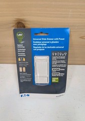 Eaton Universal Slide Dimmer Single Pole 3 Way SUL06P-C2 300W 120V NEW