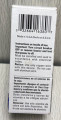Eagle Electric Combination Device White 2 Single Pole Switches 3271W-BOX
