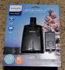 Phillips Lighting Control with Wireless Remote 80 ft. Signal Range Outdoor New