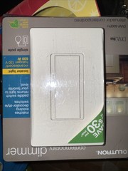 Lutron Diva Dimmer Switch Light Almond DVW-600PH-LA Slide Paddle Dimmer Switch