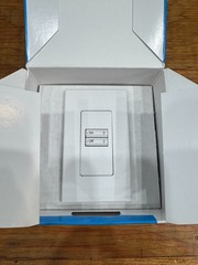 Lutron QSWS2-2BI-WH Qsws2 Wallstation 2-Button Insert, White – NEW