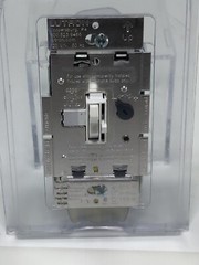 LUTRON LED DIMMER TOGGLER SINGLE POLE or 3 WAY TGCL-153P-WH2 WHITE SWITCH