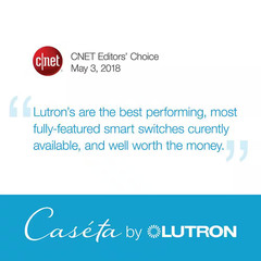 Caseta Vacancy-Only Motion Sensor, White (PD-VSENS-WH)