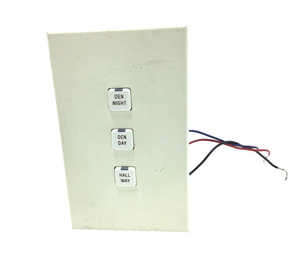 LiteTouch / Savant 3-Button Keypad Dimmer (White)