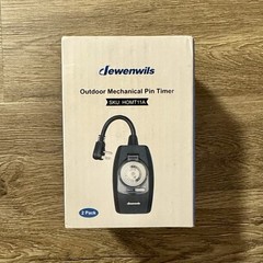 2 Pack Jewenwils OUTDOOR MECHANICAL PIN TIMER HOMT11A NEW