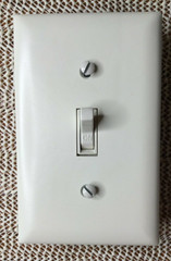 Pass & Seymour Light Almond Single Pole ON/OFF Framed Toggle Switch 15A 660-LAG