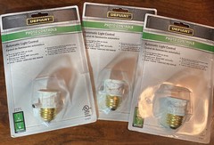 (3) Defiant Photo Light Controls new old stock 2011 for Home Depo UL LISTED
