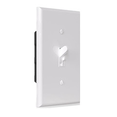 ELEGRP DM101S-WH Toggle Dimmer Switch for Dimmable LED, Single Pole or 3-Way